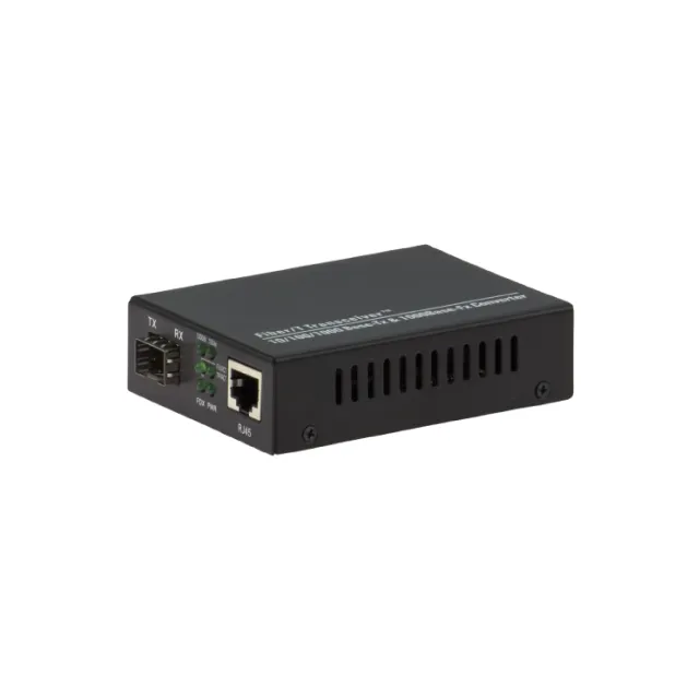MESILIX 1000M Fiber to RJ45 Media Converter | XA-MSL810SFP — Transmission available in Singapore from JHU Tech